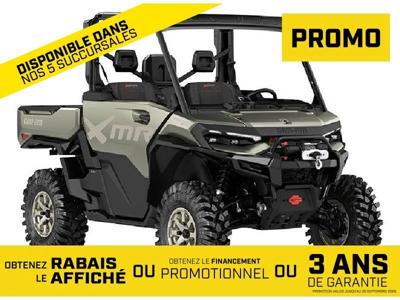 2026 Can-am Defender X Mr Hd11 With Half Doors alt