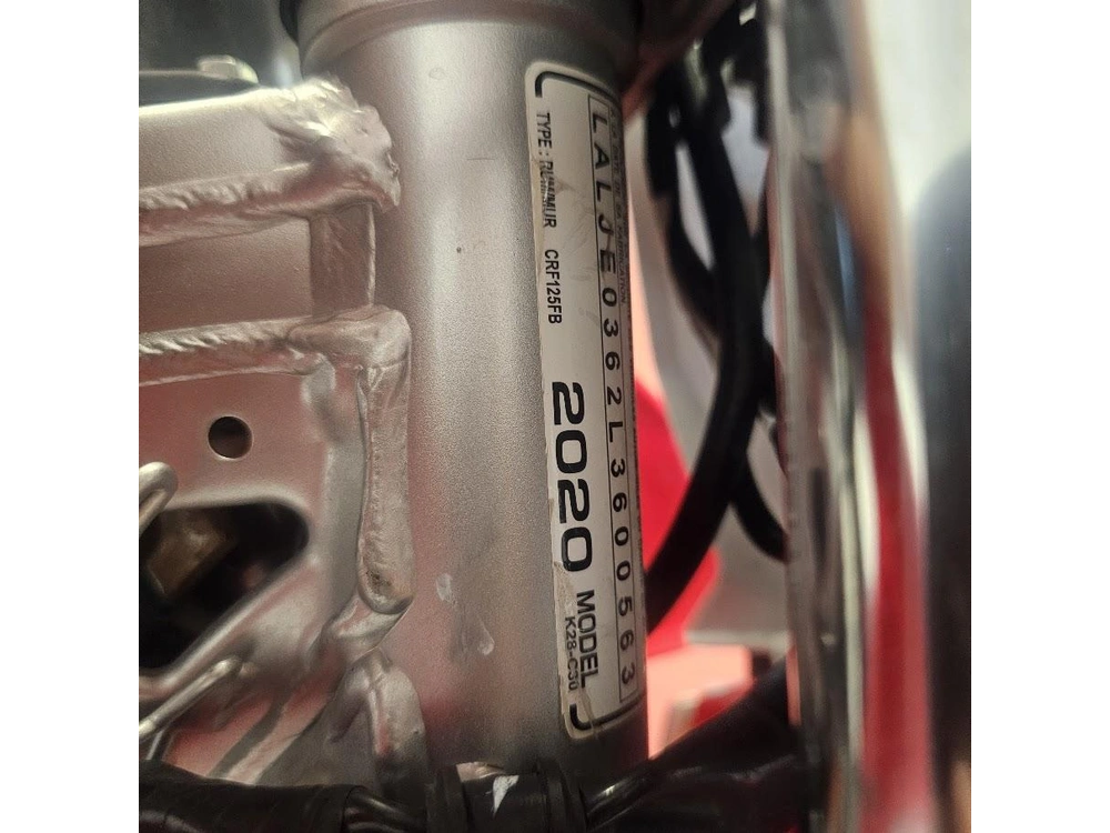 2020 Honda Crf125f (big Wheel) alt