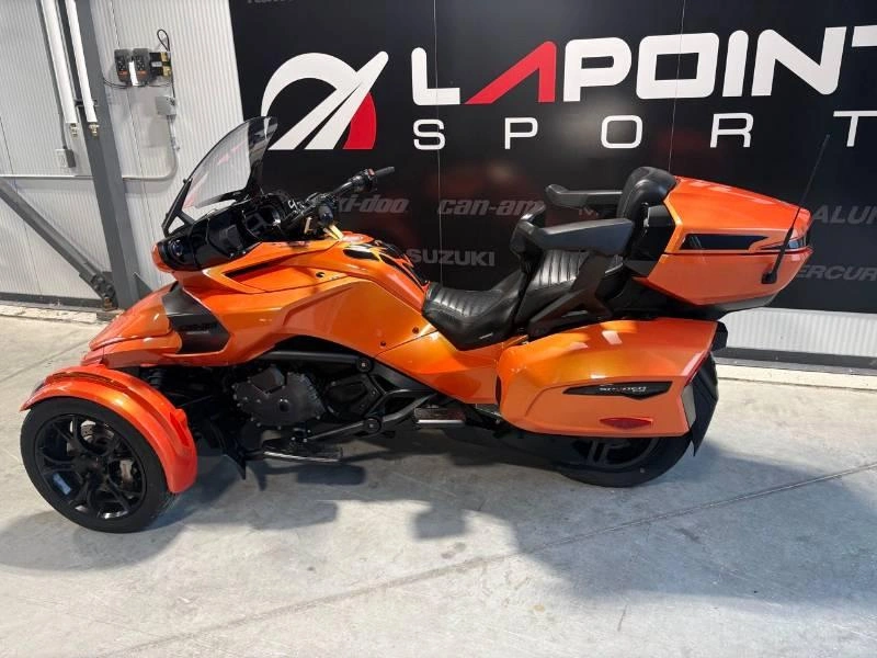 Can-am Spyder F3 Ltd (se6) Oran/noir 2019 alt