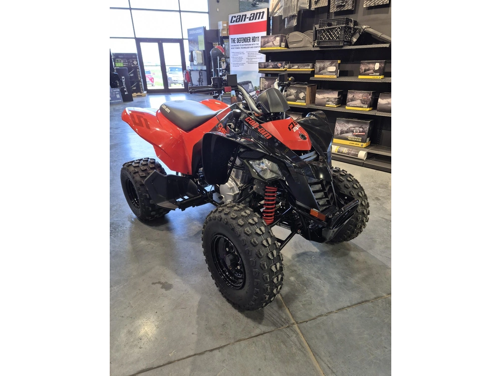 2026 Can-am Ds 250 Black & Can-am Red alt