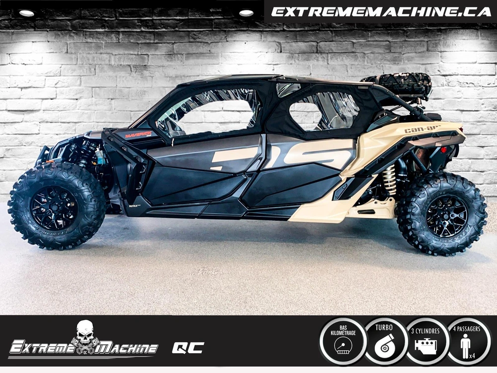 Can-am Maverick Max 1000 X3 Ds Turbo Rr Dps Seulement 2593km - Bcp D'accessoires!!! 2023 alt