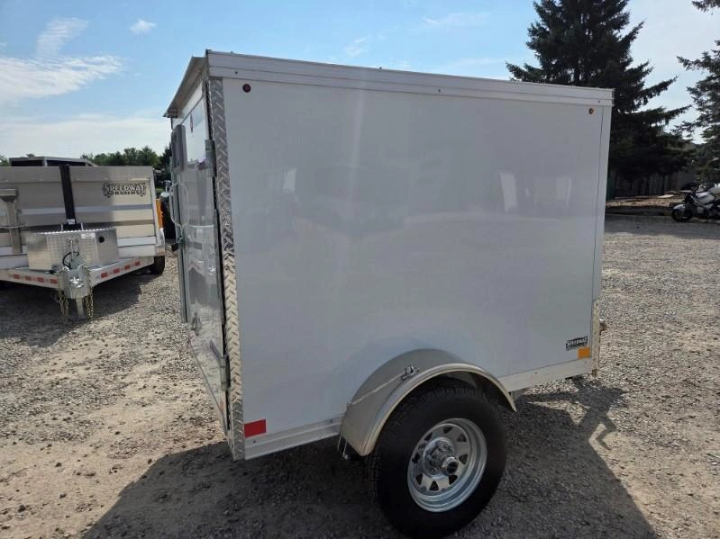 2027 Rhino Galvanized Enclosed 4' X 6' Sa alt