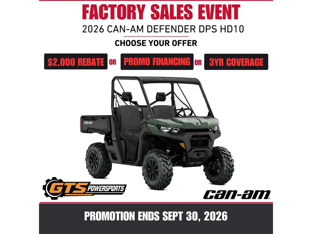 2026 Can-am 8btf Defender Dps Hd10 alt