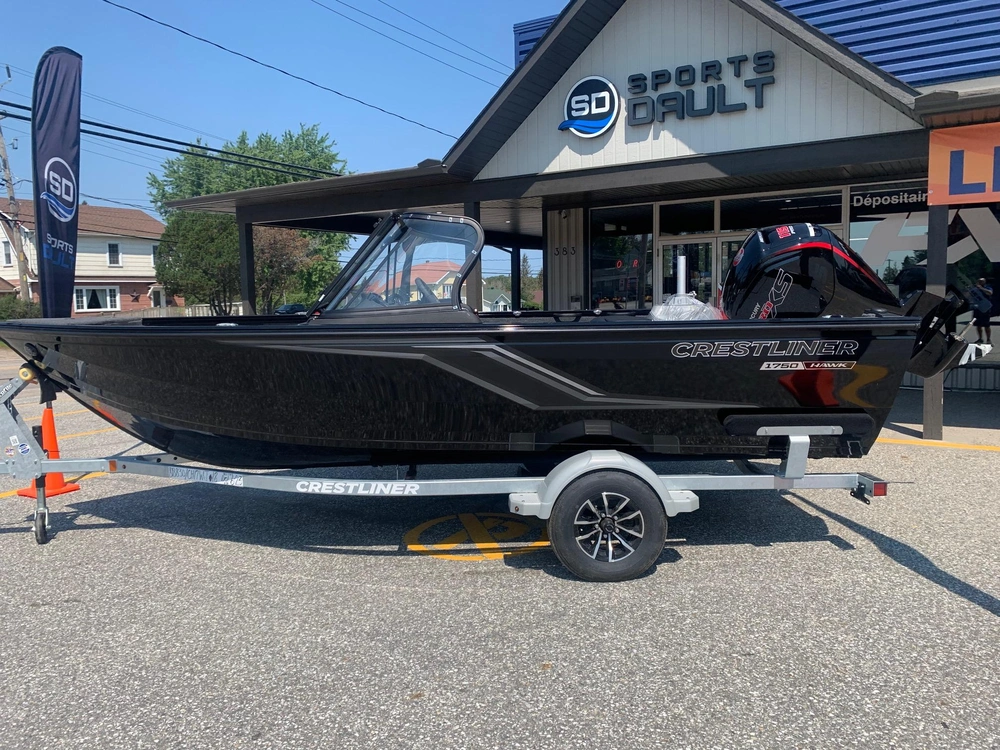 2027 Crestliner 1750 Hawk Wt Jumpseat 115 Pro Xs4 alt