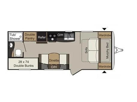 Keystone Rv Passport Ultra Lite 238ml 2017 alt