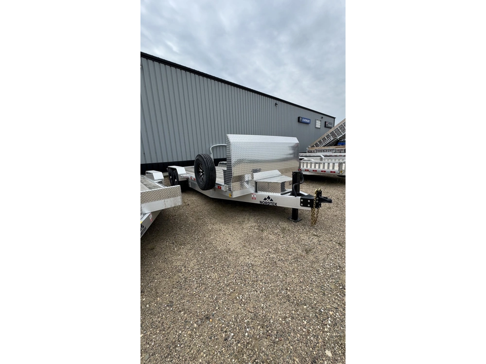 2026 Nordtek Tilt Deck Trailer - 82" X 22' - 16k Double Axle alt