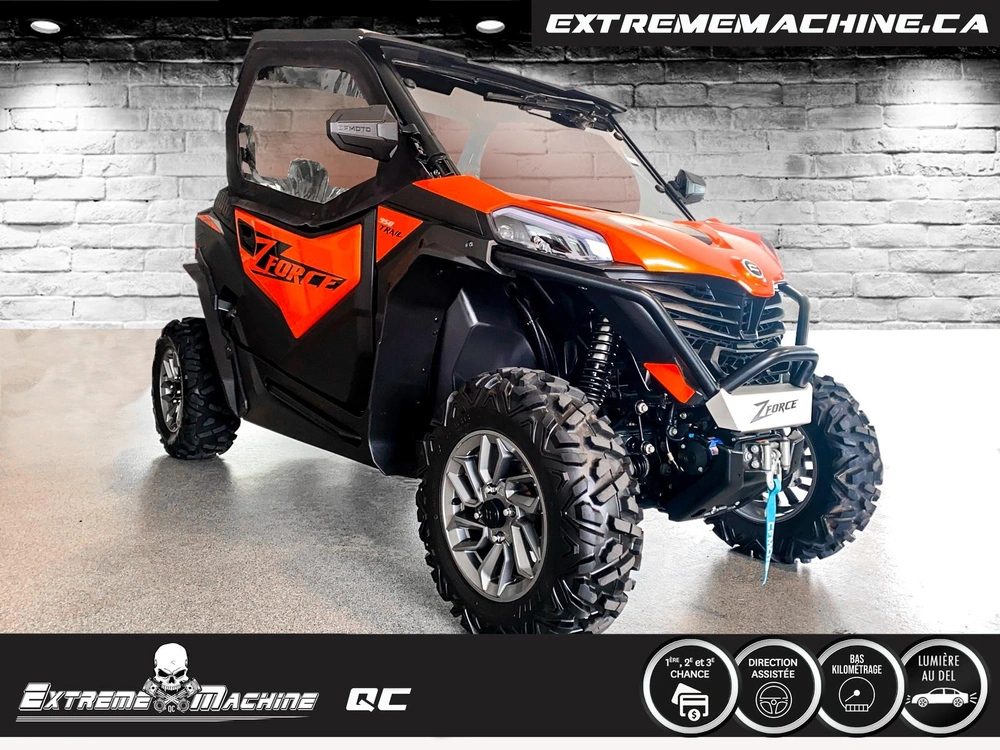 Cfmoto Zforce 950 Trail Eps Seulement 801km - Impeccable!!! 2024 alt