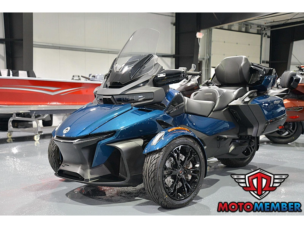 2024 Can-am Spyder Rt Limited Dark Wheels alt