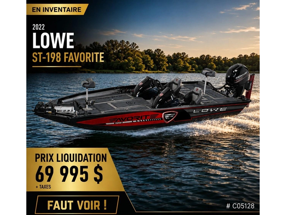 Lowe Boats St-198 Favorite 2022 alt
