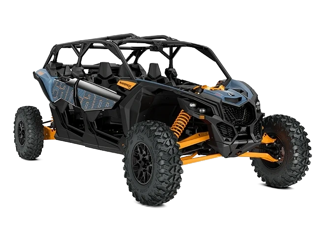 2026 Can-am Maverick X3 Max Rs Turbo Rr Scandi Blue & Orange Crush alt