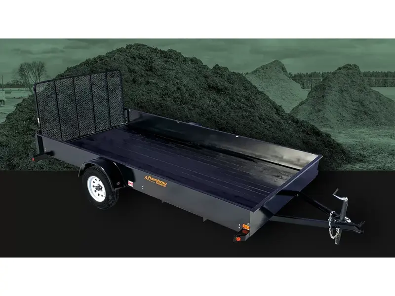 Rainbow Trailers 7X14 SOLID SIDE - 7X14SSE 1-3.5K - Express w/ Tire & Holder 2027