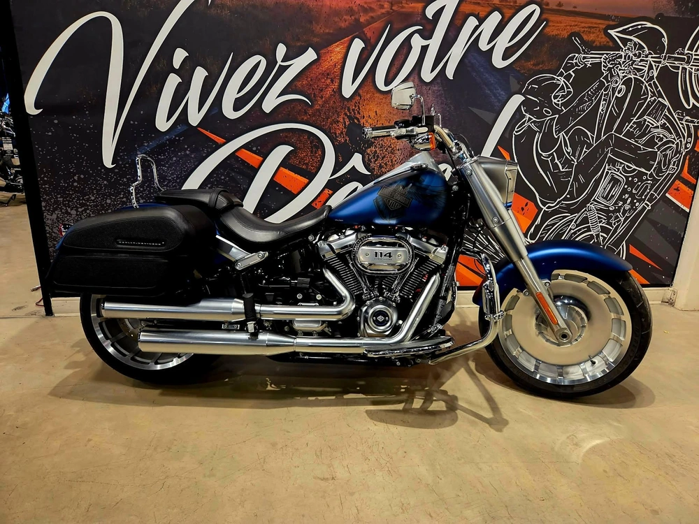 Harley-davidson Softail Fat Boy 115e Anniversaire 2018 alt