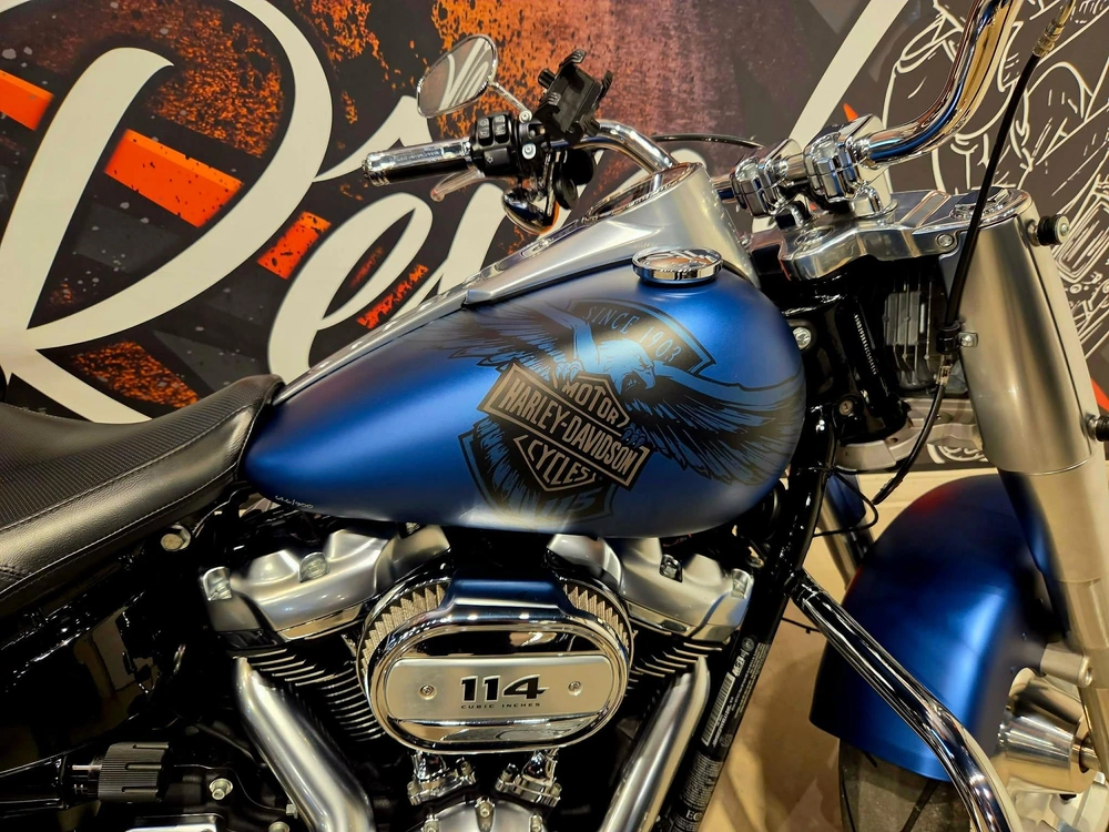 Harley-davidson Softail Fat Boy 115e Anniversaire 2018 alt