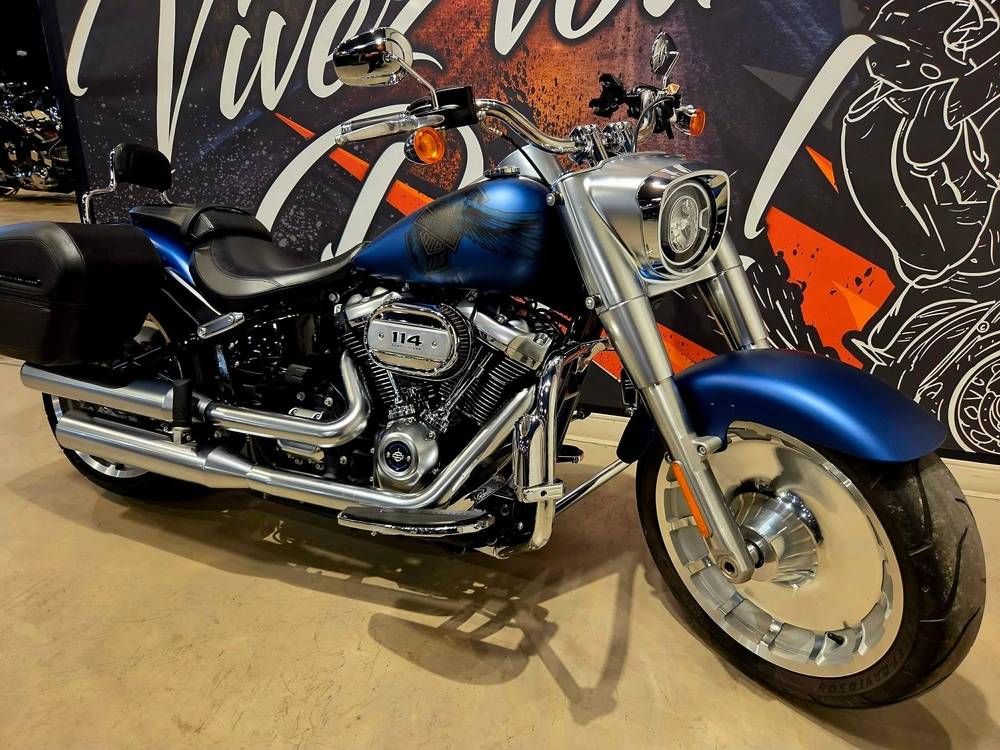 Harley-davidson Softail Fat Boy 115e Anniversaire 2018 alt