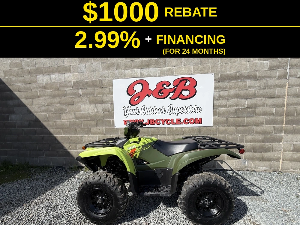 2026 Yamaha Grizzly Eps Green alt