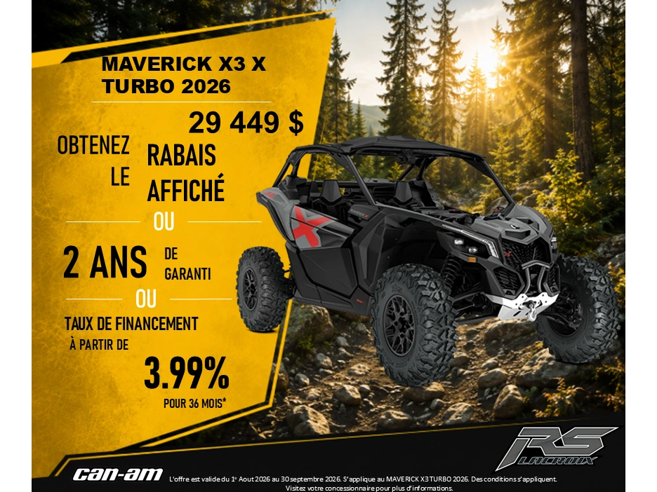 Can-am Maverick X3 X Turbo 2026 alt