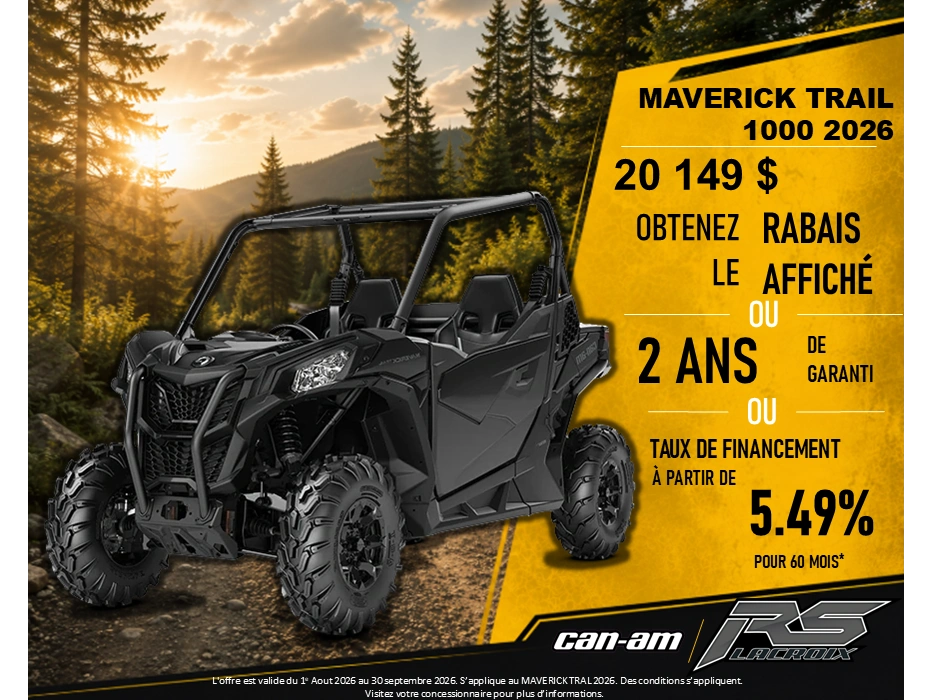 Can-am Maverick Trail Dps 1000 2026 alt