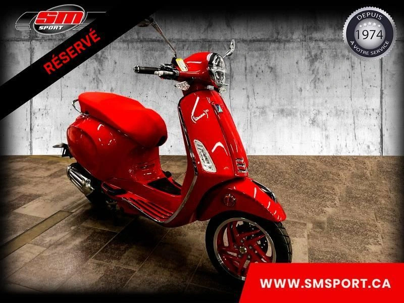 2027 Vespa Primavera 50 Iget Red alt