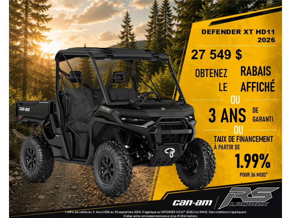 Can-am Defender Xt Hd11 2026 alt