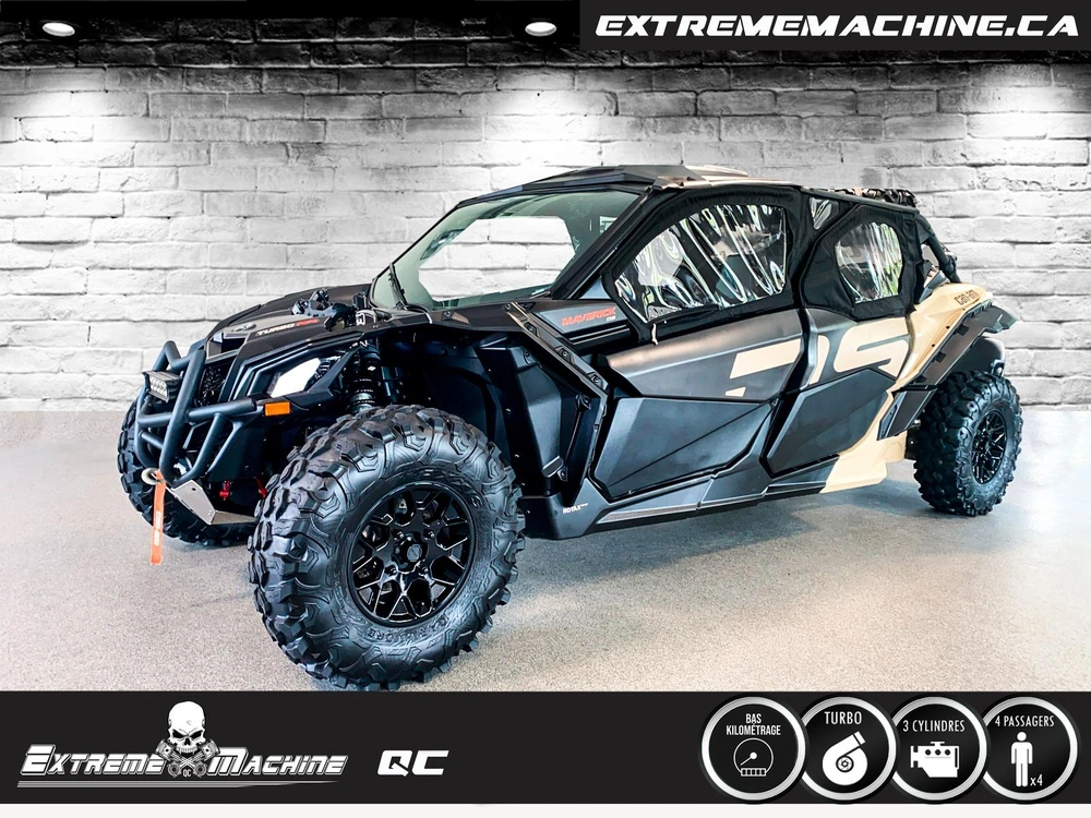 Can-am Maverick Max 1000 X3 Ds Turbo Rr Dps Seulement 2593km - Bcp D'accessoires!!! 2023 alt