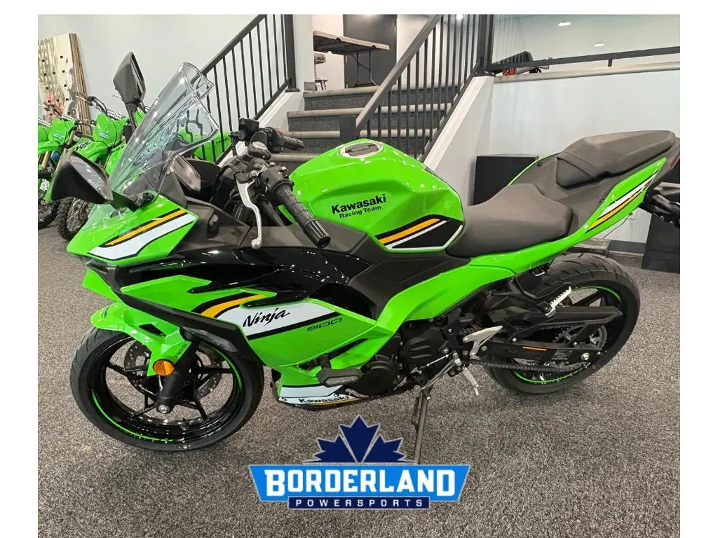 2025 Kawasaki Ninja 500 KRT Edition SE ABS Green 