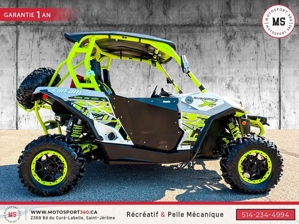 Can-Am MAVERICK 1000R XDS TURBO FULL EQUIP ! TRÈS RARE BAS MILAGE ! 2015
