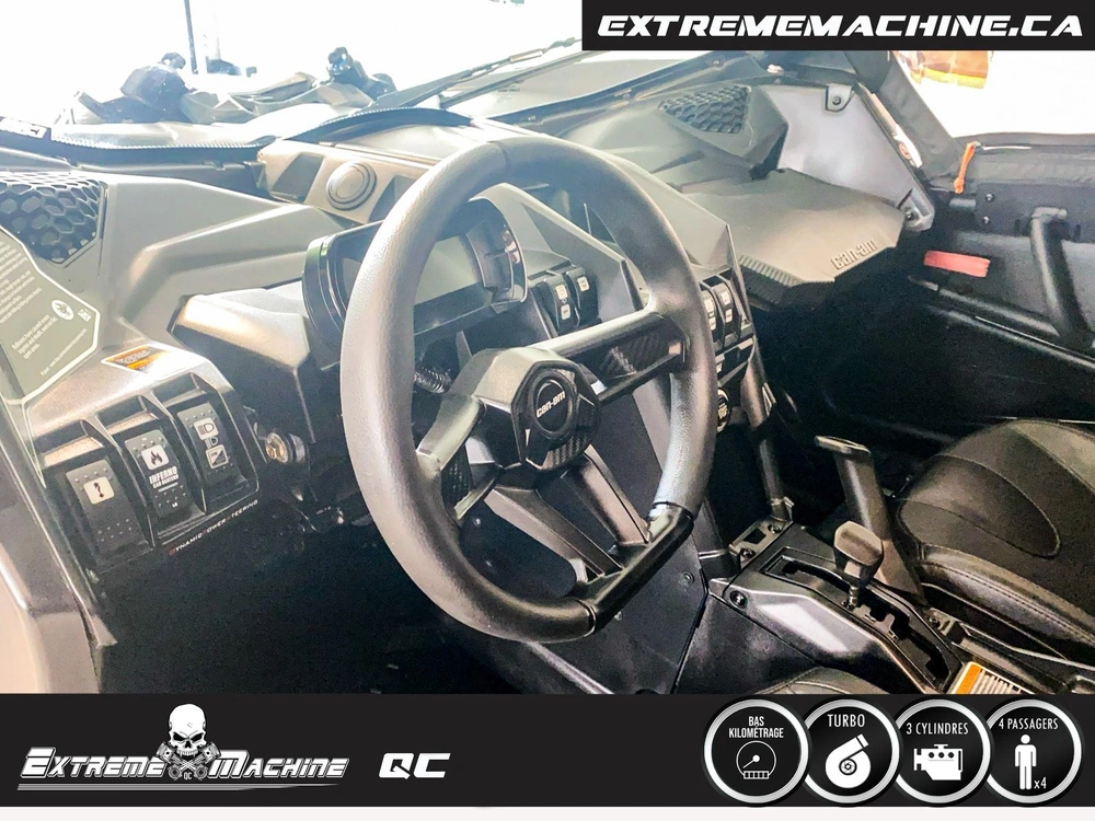 Can-am Maverick Max 1000 X3 Ds Turbo Rr Dps Seulement 2593km - Bcp D'accessoires!!! 2023 alt