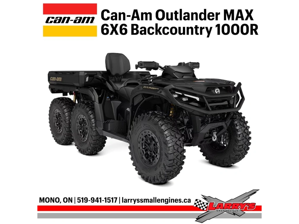 2026 Can-am Outlander Max 6x6 Backcountry 1000r alt