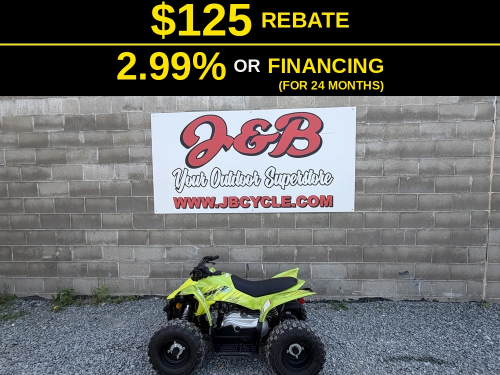 2026 Yamaha Yfz50 Acid Green