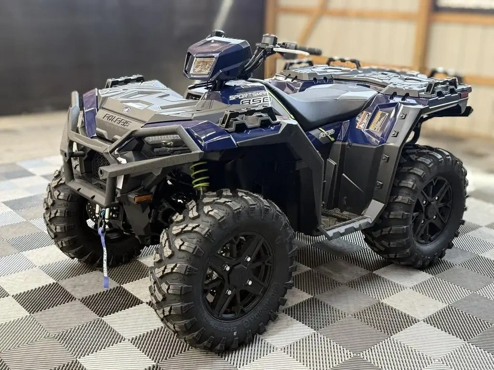 2026 Polaris Sportsman 850 Trail Springfield Blue Trail alt