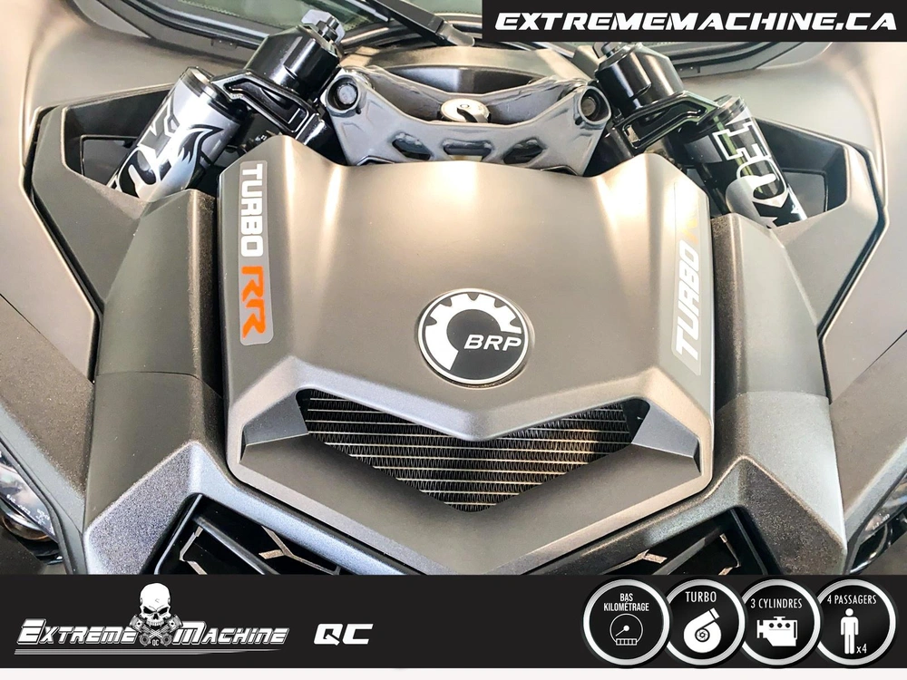 Can-am Maverick Max 1000 X3 Ds Turbo Rr Dps Seulement 2593km - Bcp D'accessoires!!! 2023 alt