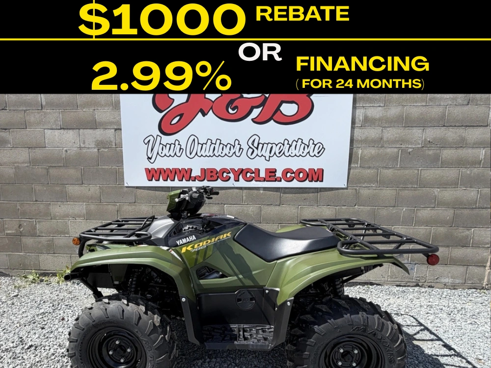2026 Yamaha Kodiak 700 Eps Green alt