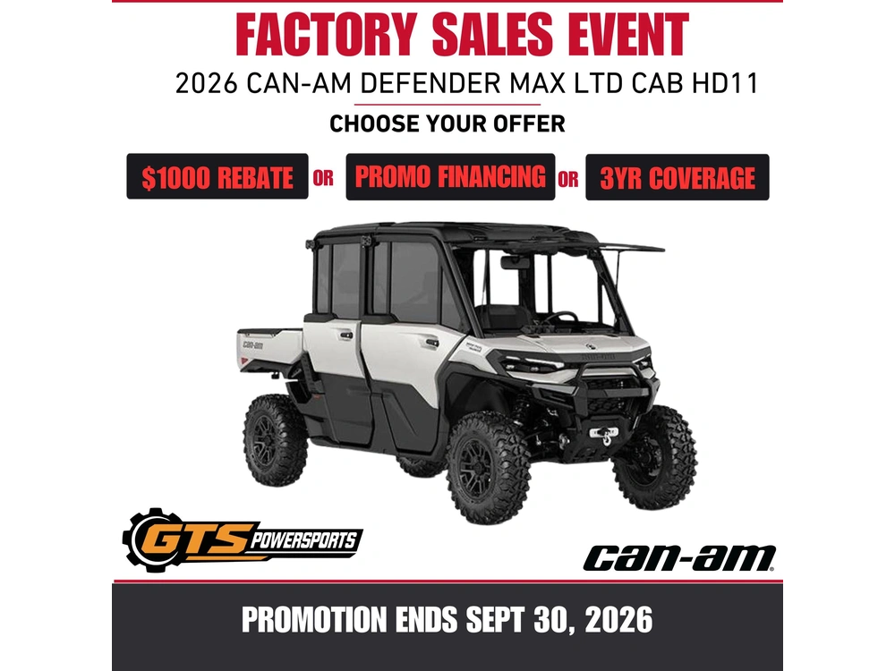 2026 Can-am 6mte Defender Max Ltd 65 Hd11 Wh Hb 26 alt
