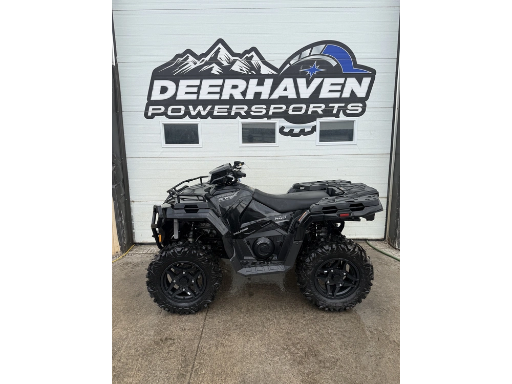 2026 Polaris Sportsman 570 Trail Onyx Black A26shy57al alt