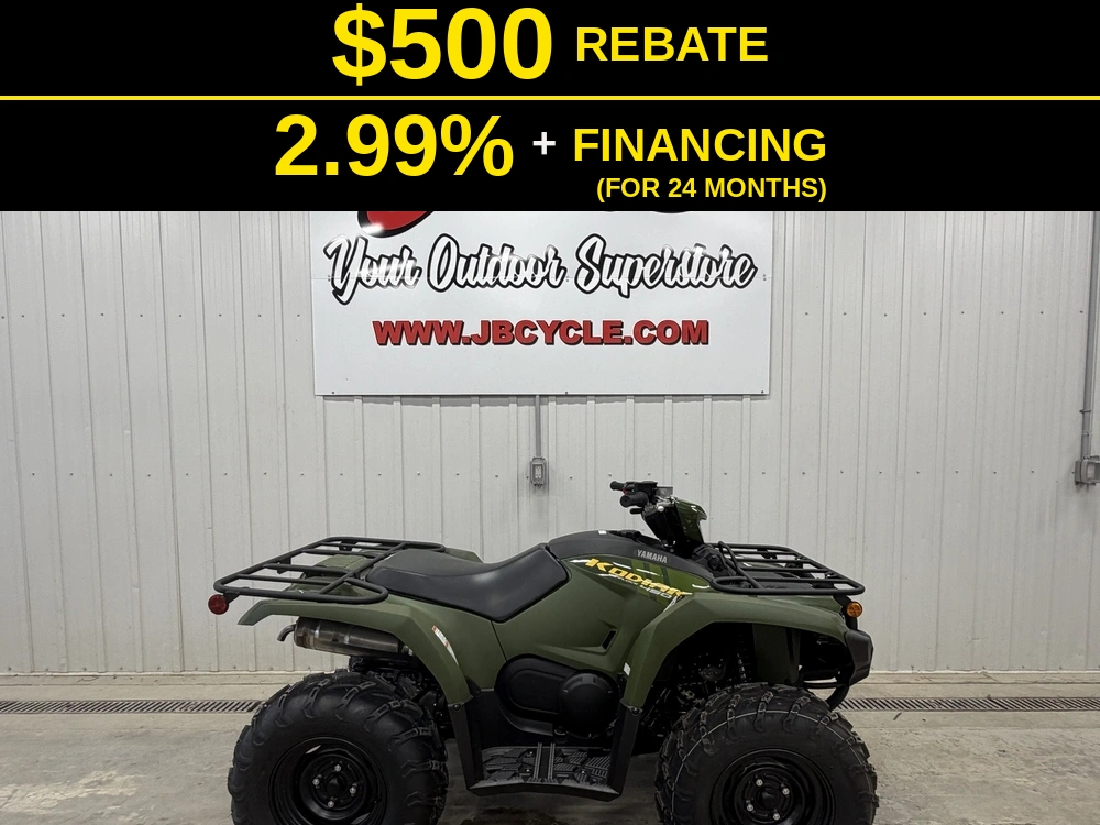 2026 Yamaha Kodiak 450 Eps Green alt