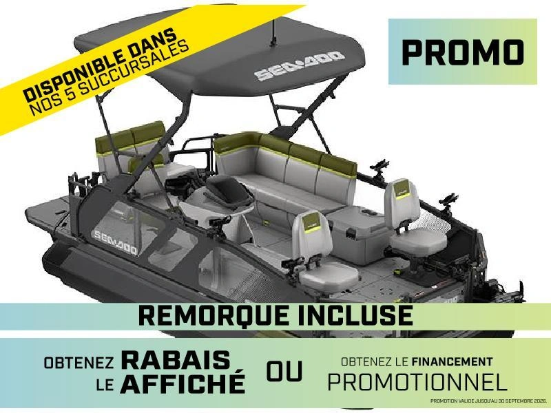 Sea-doo Switch Fish 18 - 230 Ch Nouv. Catalyseur (galv.) 2026 alt