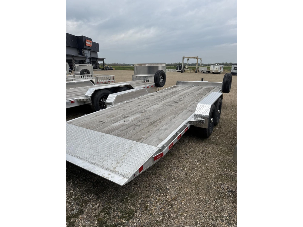 2026 Nordtek Deck-between Tilt Deck Trailer - 82" X 20' - 10k Double Axle Ld, Spare Tire, Alum Rims alt