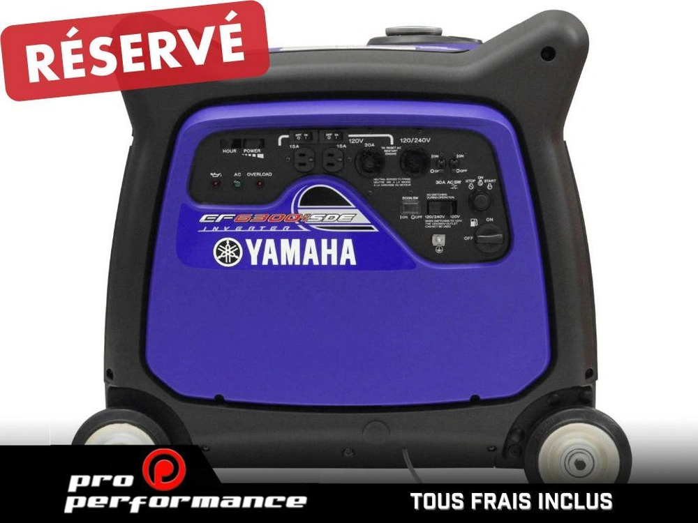 Yamaha Génératrice - Ef6300isde 2023 alt
