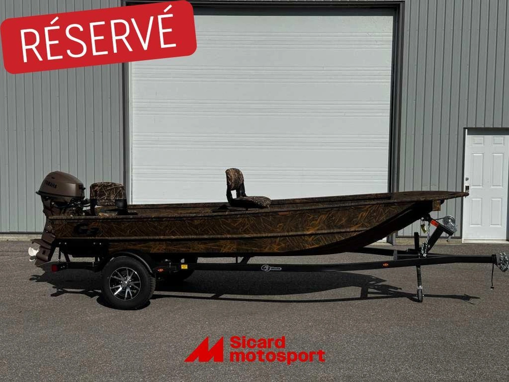 G3 Boats G3 15 Dk + Remorque + Moteur Yamaha 25hp Brun 2025 alt