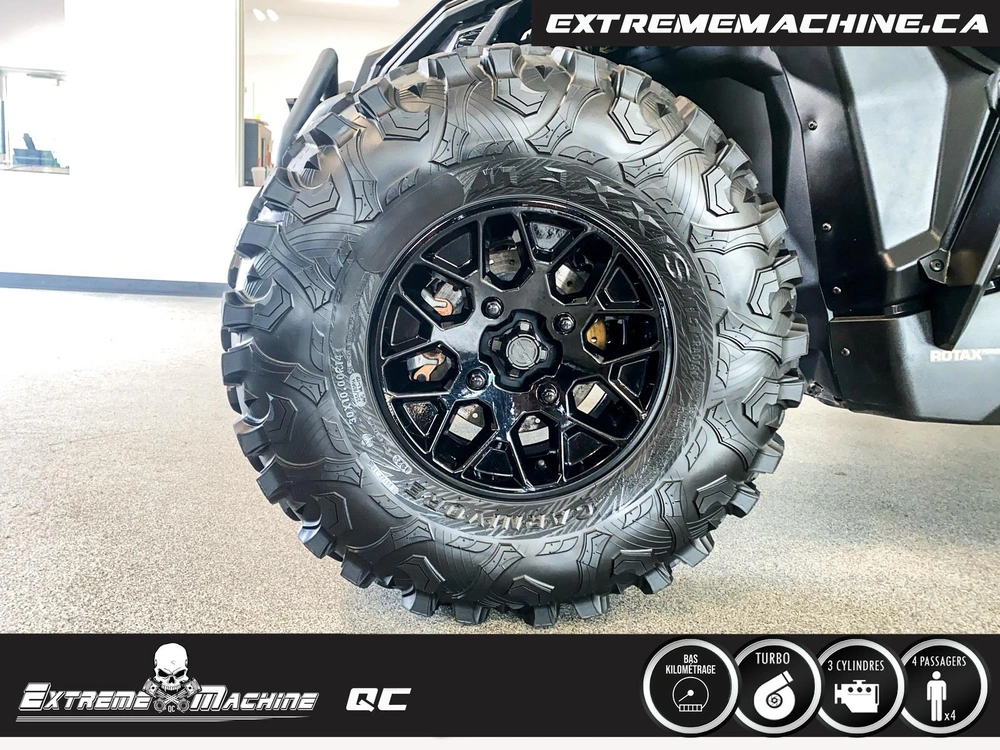 Can-am Maverick Max 1000 X3 Ds Turbo Rr Dps Seulement 2593km - Bcp D'accessoires!!! 2023 alt
