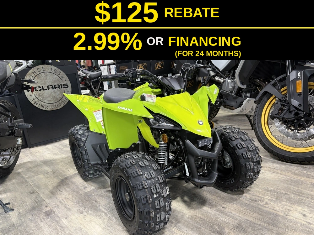 2026 Yamaha Yfz50 Acid Green alt