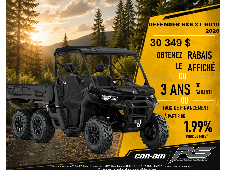 Can-am Defender 6x6 Xt Hd10 2026 alt