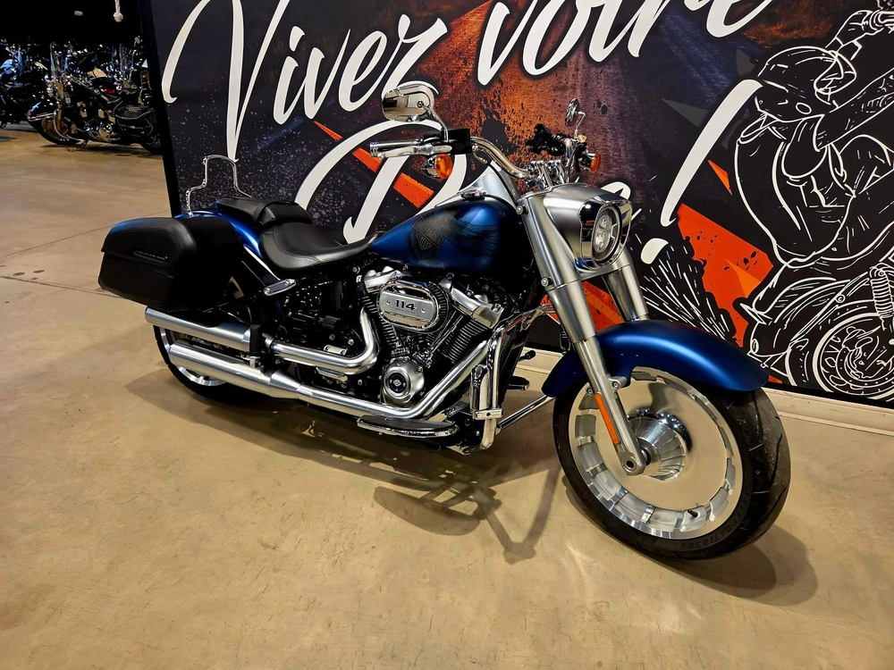 Harley-davidson Softail Fat Boy 115e Anniversaire 2018 alt