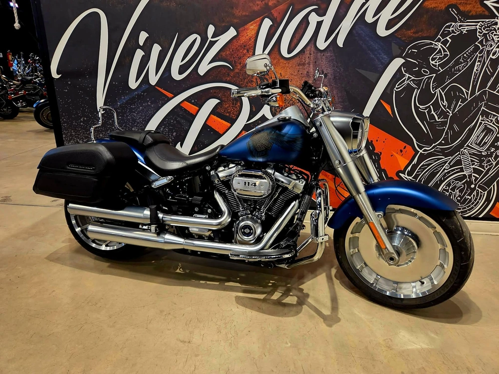 Harley-davidson Softail Fat Boy 115e Anniversaire 2018 alt