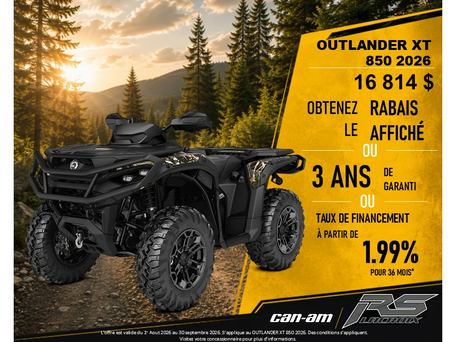 Can-am Outlander Xt 850 2026 alt
