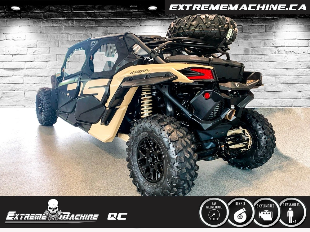 Can-am Maverick Max 1000 X3 Ds Turbo Rr Dps Seulement 2593km - Bcp D'accessoires!!! 2023 alt