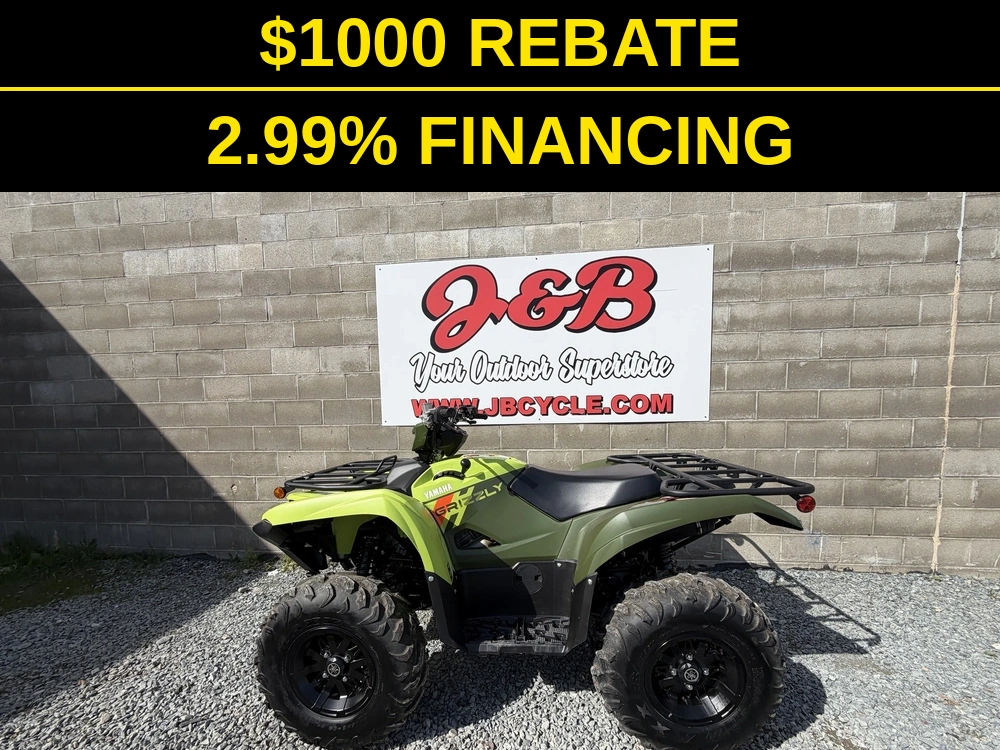 2026 Yamaha Grizzly Eps Green alt