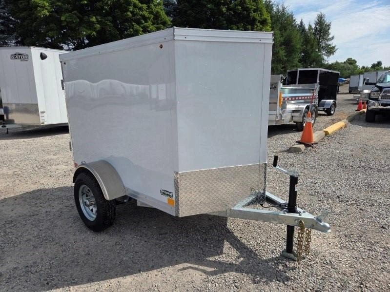 2027 Rhino Galvanized Enclosed 4' X 6' Sa alt