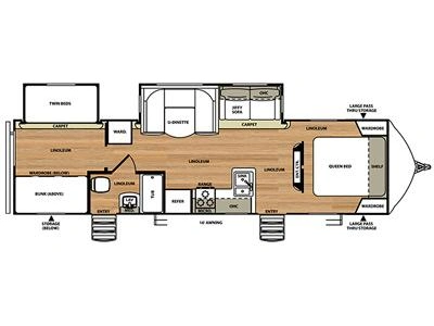 2016 Forest River Vibe 308bhs alt