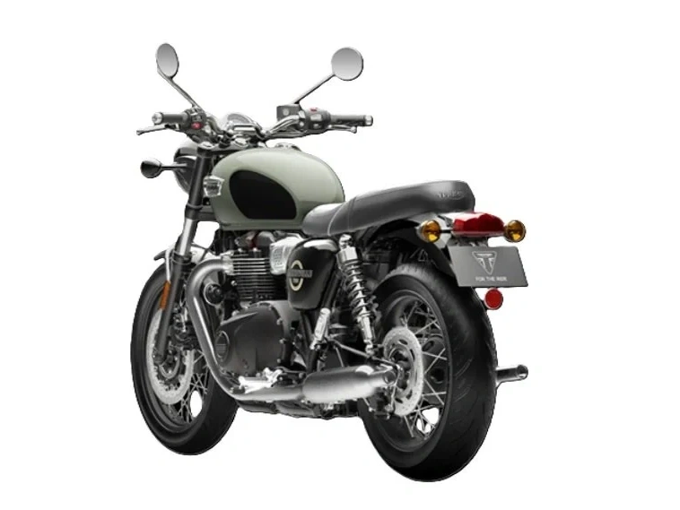 2026 Triumph Bonneville T100 Stone Grey alt